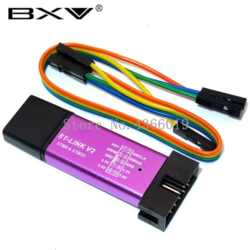 1 шт. ST LINK Stlink Link V2 Mini STM8 STM32 симулятор загрузки программатор Программирование с