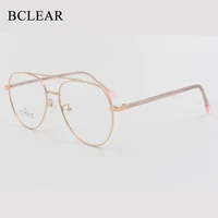 bclear 2021 new arrival classic fashion alloy men women optical frame spectacle eyeglasses frames myopia prescription eyewear