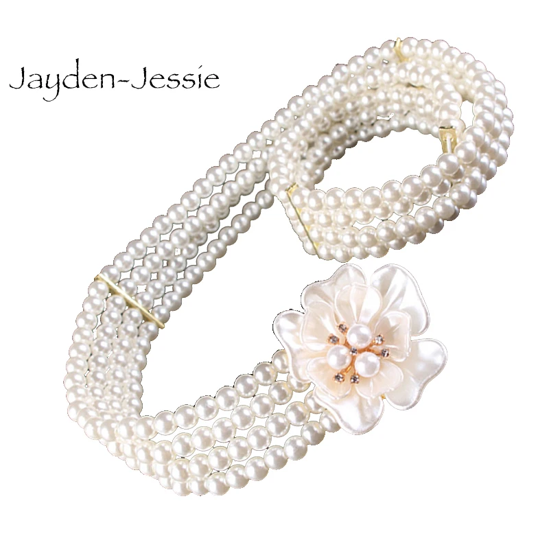 18 стилей пряжки новые модные женские красивые жемчужные цветочные пояса стразы