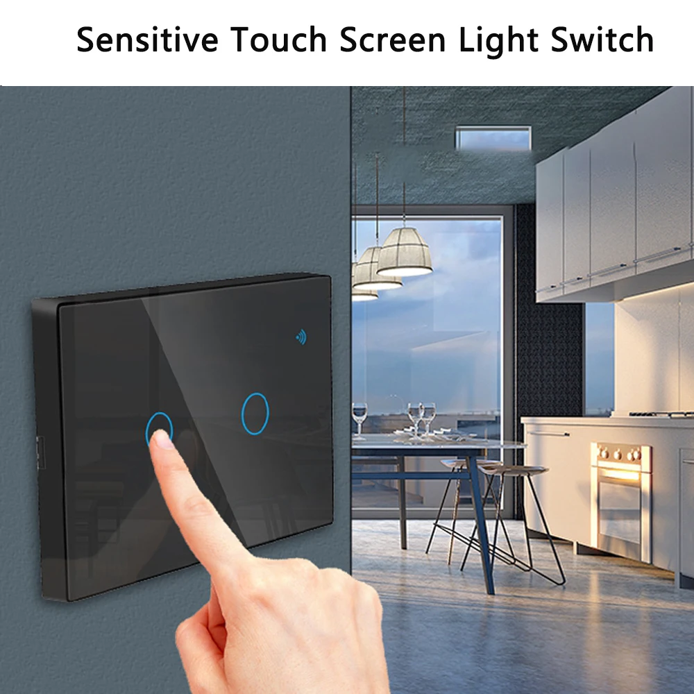 Умный выключатель Yagusmart Tuya с Wi-Fi настенный света нулевой требуемый Alexa Google Home Smart
