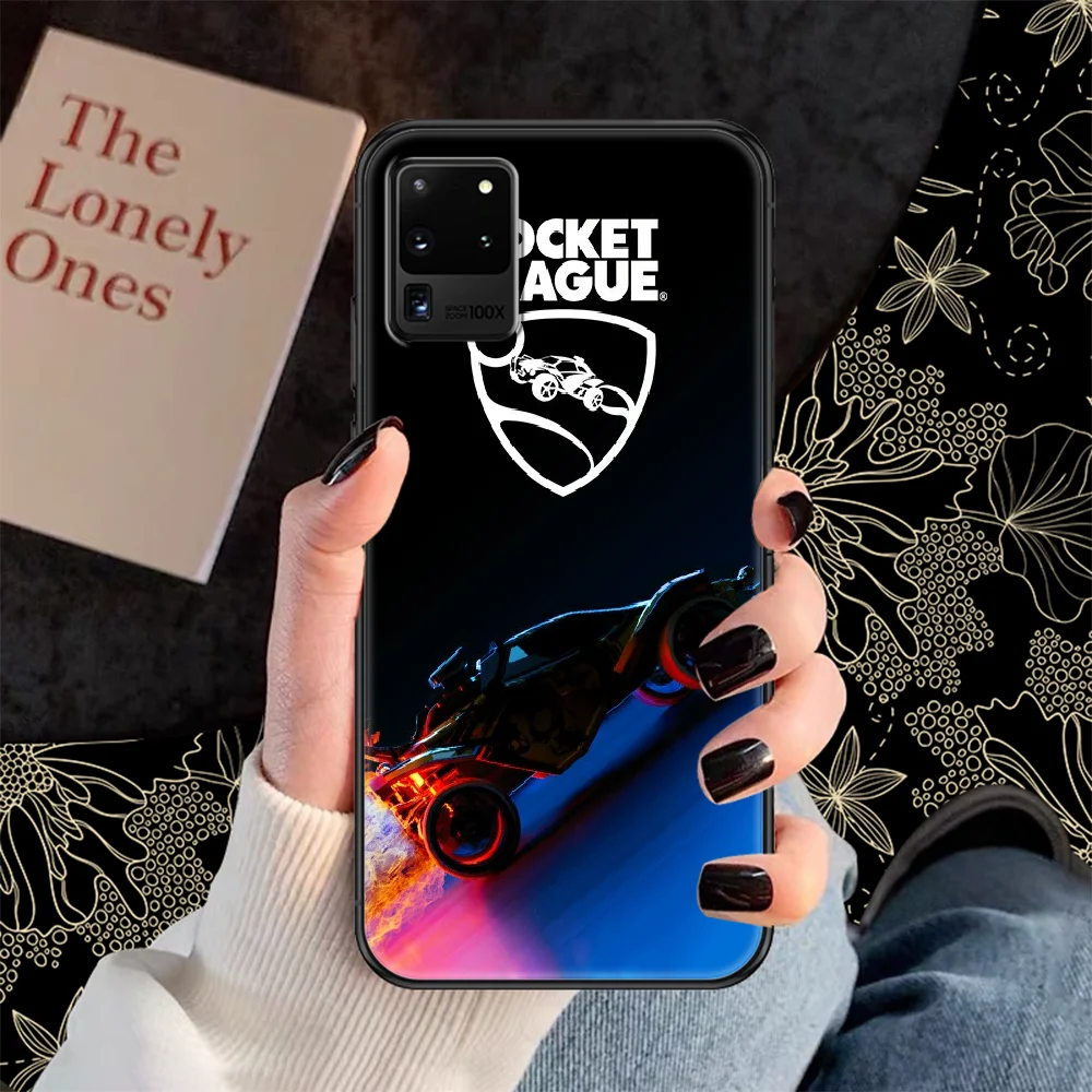 Чехол для телефона Rocket League Game Samsung Galaxy Note 4 8 9 10 20 S8 S9 S10 S10E S20 Plus UITRA Ultra black trend hoesjes |