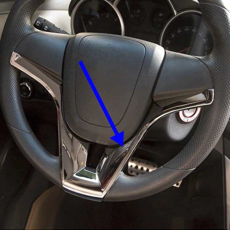 

Car Steering Wheel Cover Modification Steering Wheel Decoration Trim for Chevrolet Cruze 2009-2015