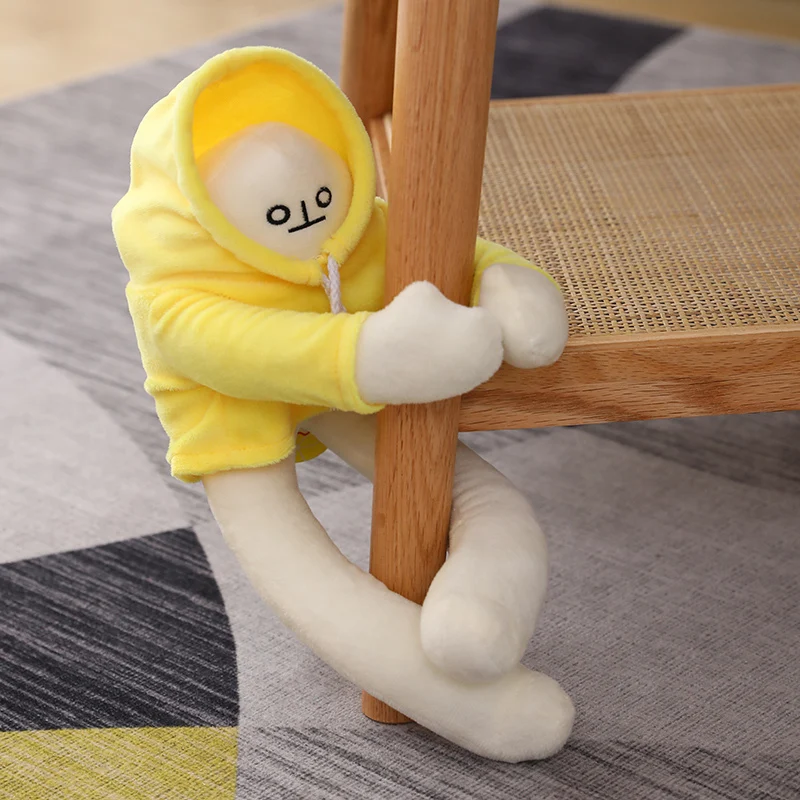 

40cm New Popular Banana Man Plush Toy Cute Korean Appease Dolls in WOONGJANG Doll Stuffed Toys Birthday Gifts for Girls Children