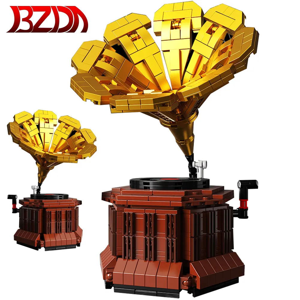 

Конструктор BZDA в стиле ретро с виниловыми пластинами в европейском стиле