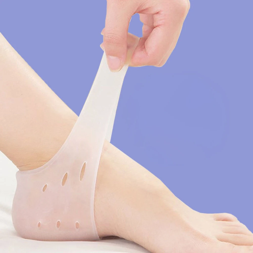 1 пара силиконовые увлажняющие прокладки для защиты пятки|Стельки| |