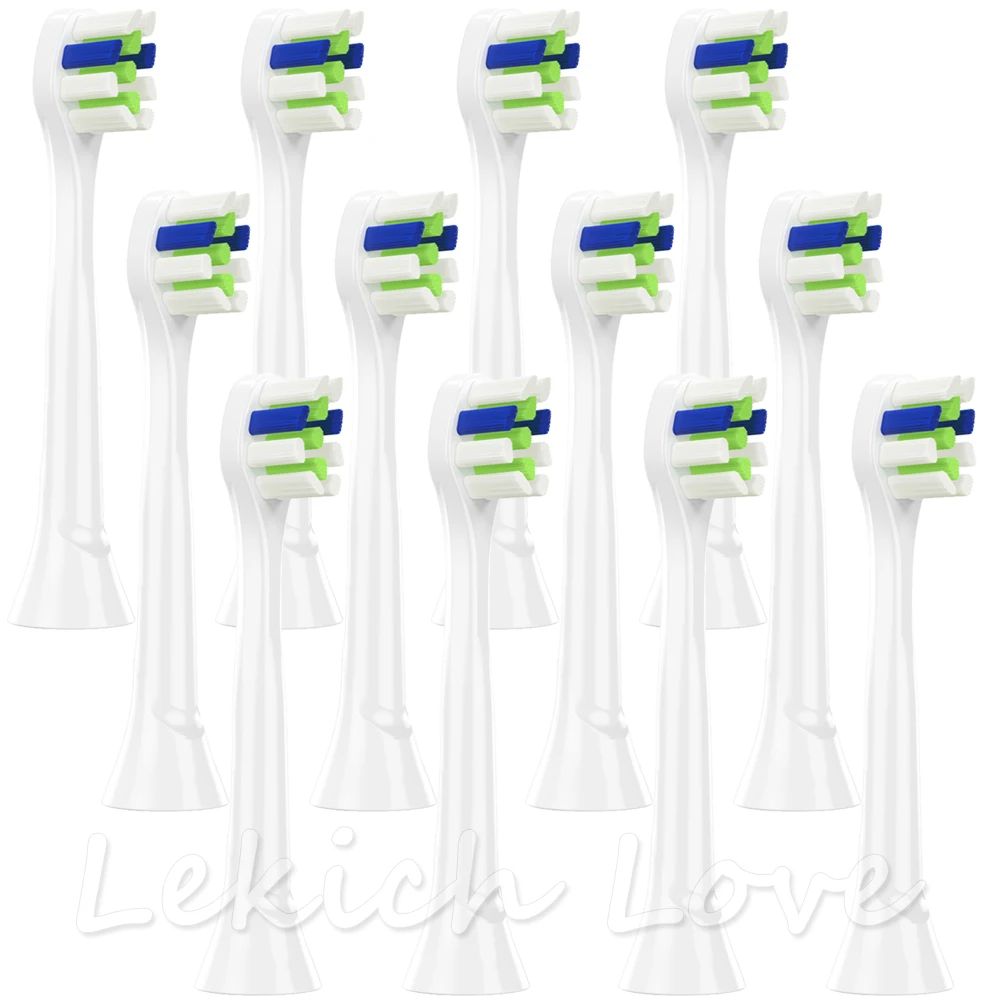 Насадки для зубной щетки Philips Sonicare 12 шт. насадки подходят здоровья десен 3 6 9 серий