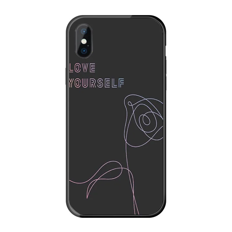 Черный с рисунком сердечек на розовый чехол для iphone 5s 5 s se 4 4s кейс телефона из