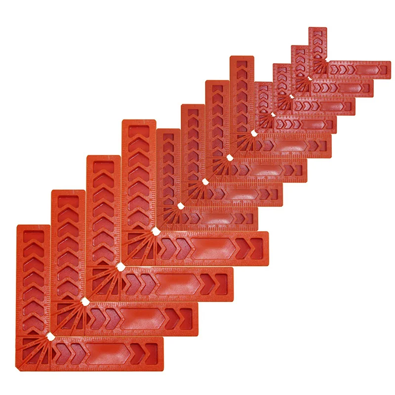 90 градусов позиционирования квадратов прямоугольный угловой зажим