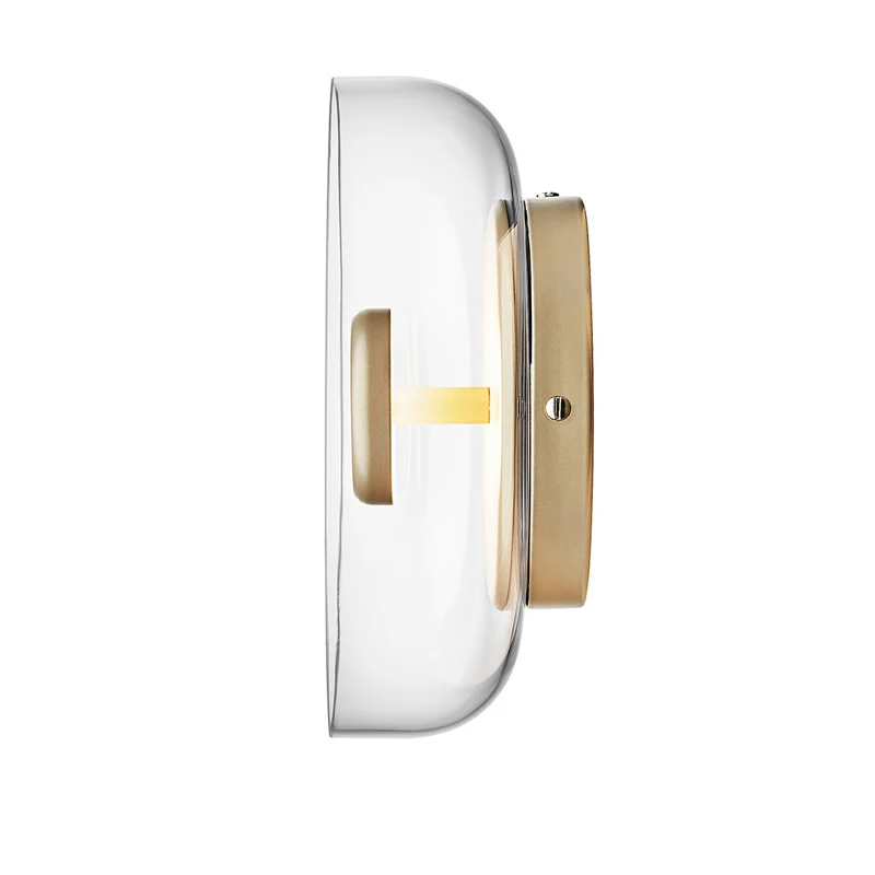 Современный дизайн стены + лампы для внутреннего домашнего освещения Золотая