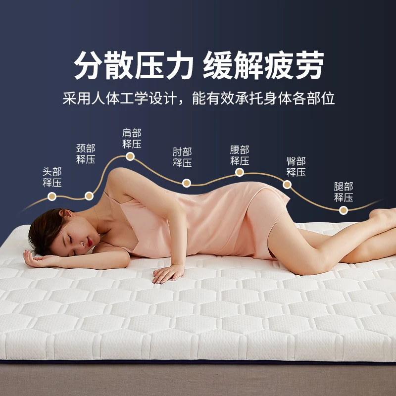 Латексный мягкий матрас для дома предназначенный тяжелой аренды толстый из