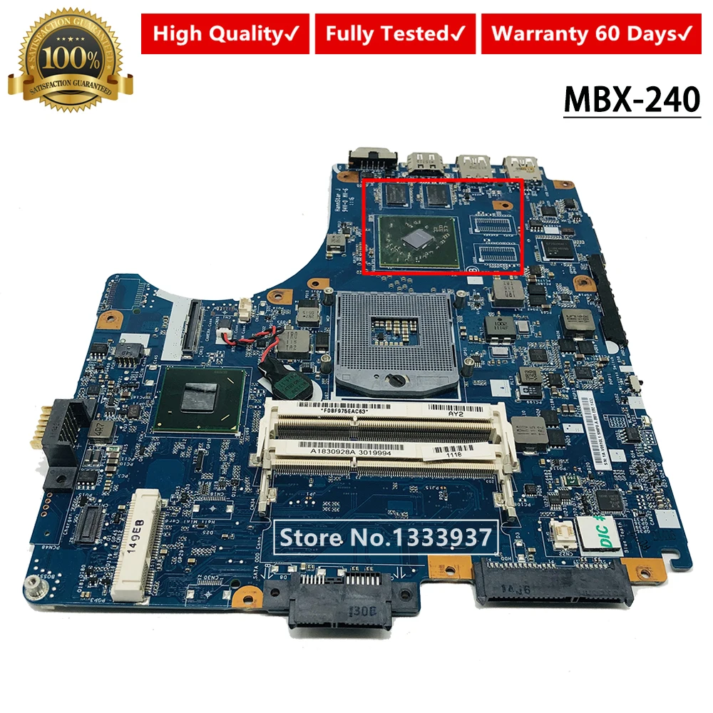 Для SONY Vaio VPCCA VPCCB серии MBX 240 Материнская плата ноутбука A1830928A V061 1P 0113J01 8011 HM65