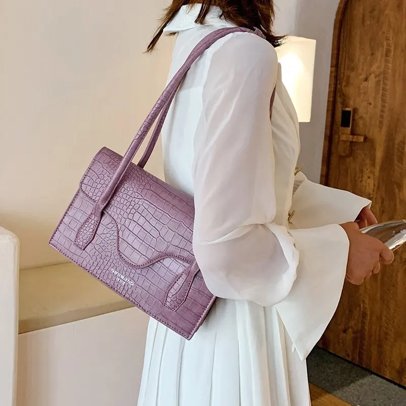 Женские сумки через плечо с каменным узором новинка 2020 кожаные винтажные женские