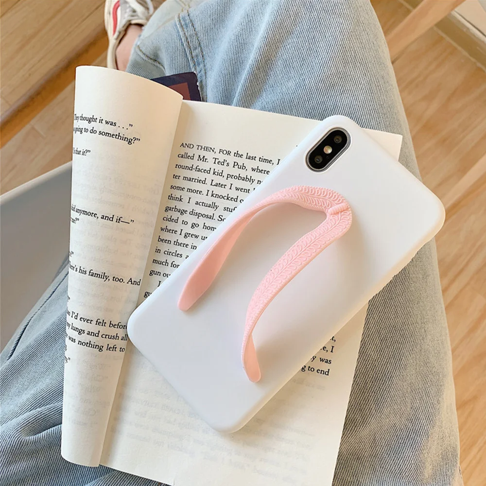 Забавный флип-флоп чехол для телефона Iphone 6 6s 7 8Plus XS Max XR X мобильный телефон все
