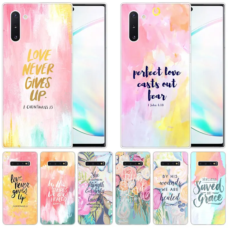 Силиконовый чехол для Samsung Galaxy Note 10 Pro 9 8 5 M30S M40 S10E S10 5G S9 S8 Plus S7 S6 Edge S5|Бамперы| |