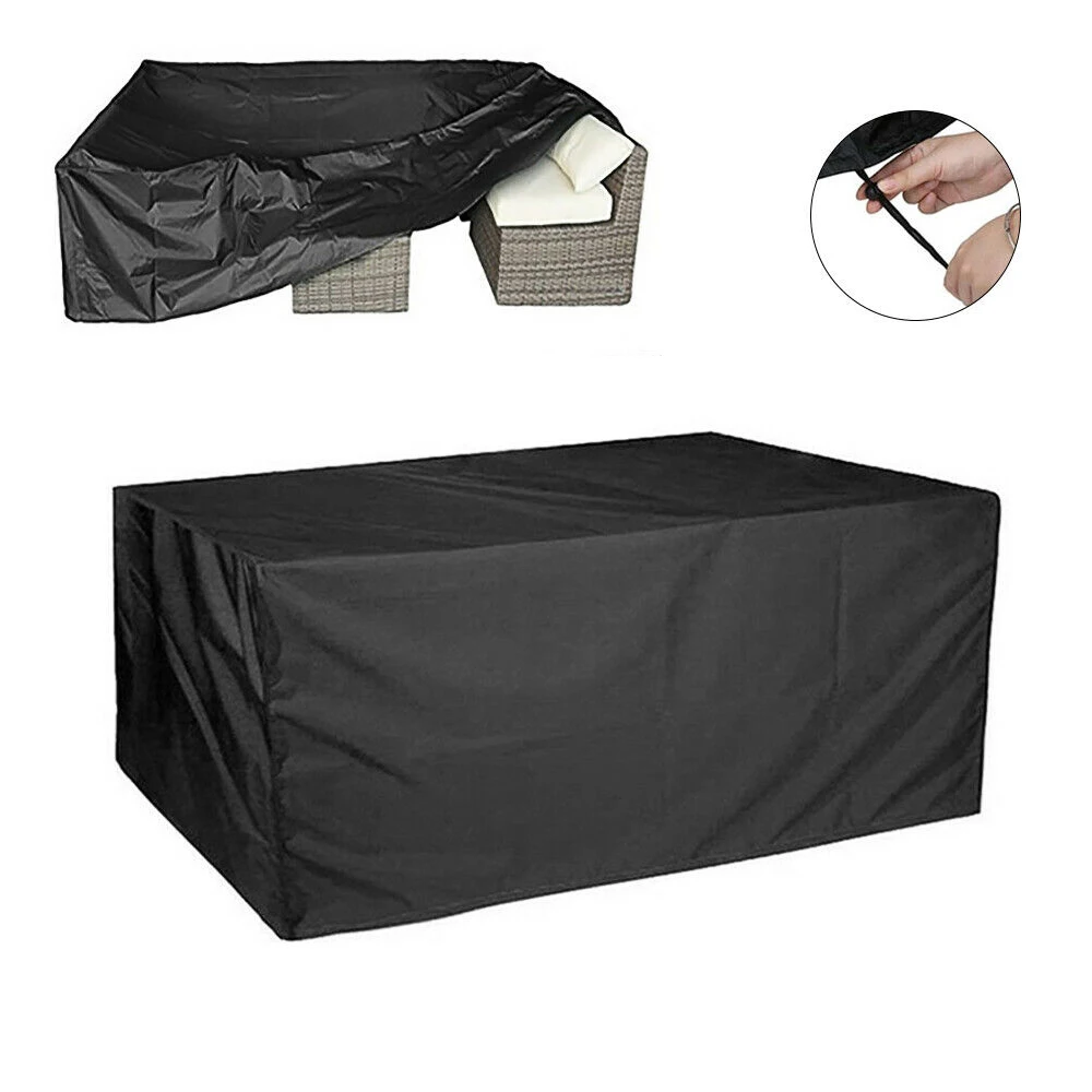

Oxford Cloth Furniture Dustproof Cover For Rattan Table Cube Chair Sofa Waterproof Rain Garden Outdoor Patio Protective Cover