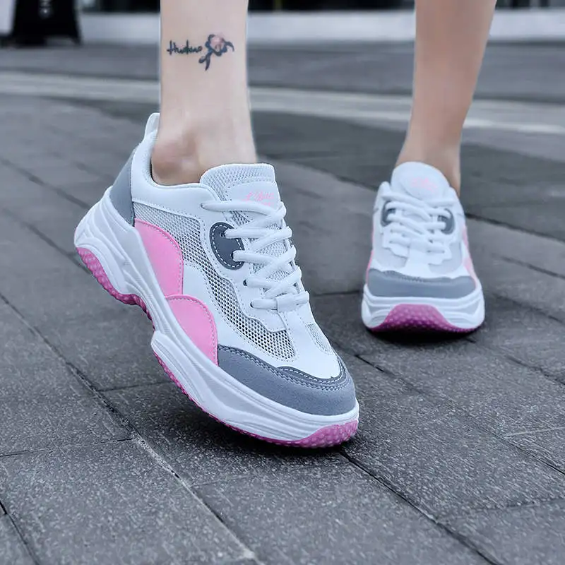 

Женские кроссовки на плоской подошве, без шнуровки, размеры до 570D