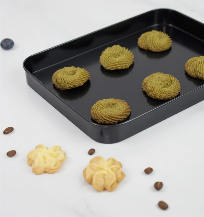 

8/10in Kitchen Non-Stick Baking Pan DIY Rectangular Cake Bread Moulds Baking Dishes Tray Pastry Coating Cake Plates Accessories