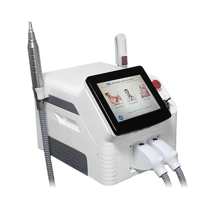 

2 in 1 DPL Portable Super Fast Picosecond Laser Hair Removal Equipment Painless DPL Lazer Machine Flawless Legs