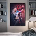 Картина на холсте с супергероями Марвел, сексуальный женский постер Дэдпул, настенные художественные картины для гостиной, ванной комнаты, Декор, Куадрос