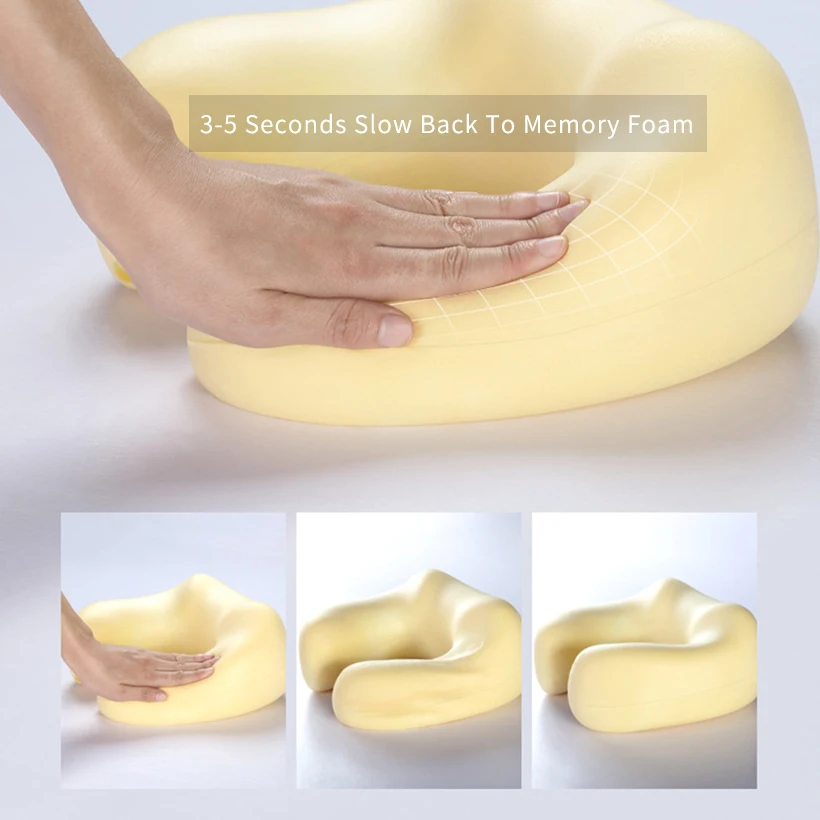 Портативная U образная массажная подушка многофункциональный массажер для шеи