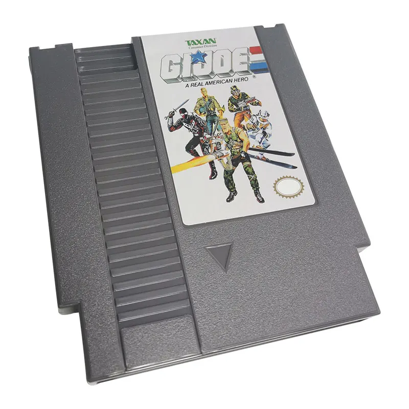 

gijoe1-Game Cartridge For NES Console 72 Pins 8bit Single card