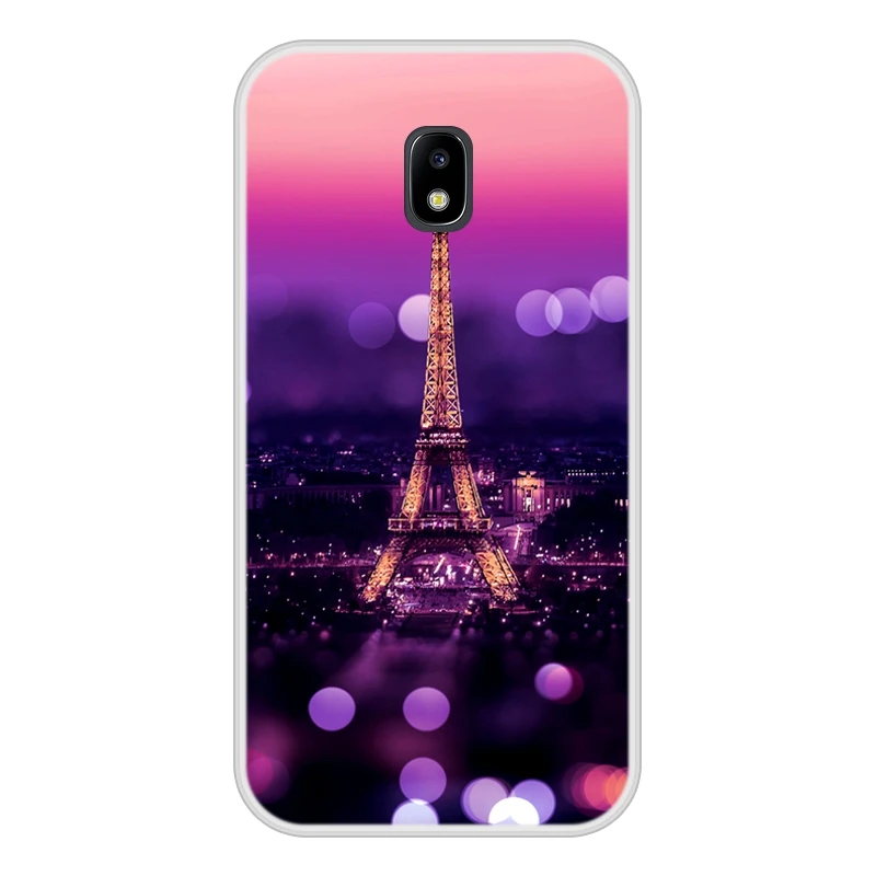 Чехол для Samsung Galaxy J3 2017 мягкий силиконовый чехол из ТПУ с милым рисунком в наличии
