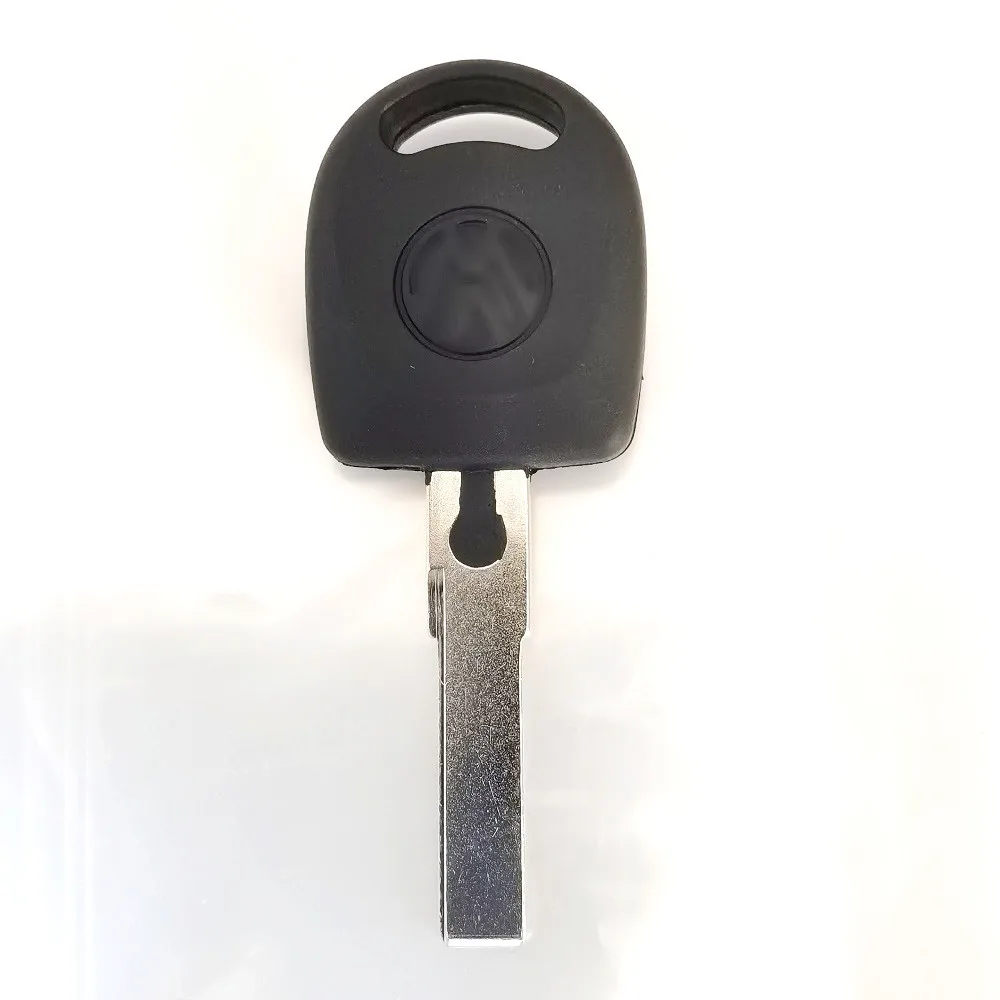 10pcs/lot Transponder Key Shell Case Cover Blade HU66 Black Key case For Volkswagen For VW B5 Passat