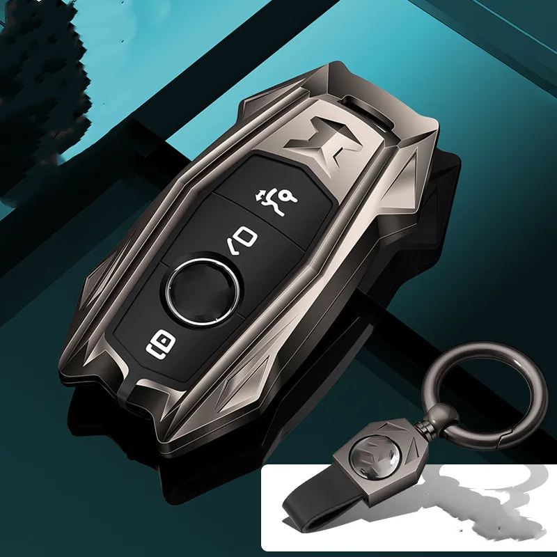 Чехол для автомобильного ключа, чехол для ключей для Mercedes Benz A C E S Class W221 W177 W205 W213, держатель для стайлинга автомобиля, оболочка, аксессуары дл...