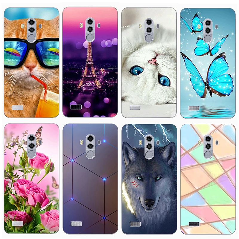 Мягкие ТПУ чехлы для BQ BQ-5516L Twin Силиконовый противоударный чехол для BQ 5516L Twin Case Чехол для телефона для BQ 5516L Twin Cover Shell