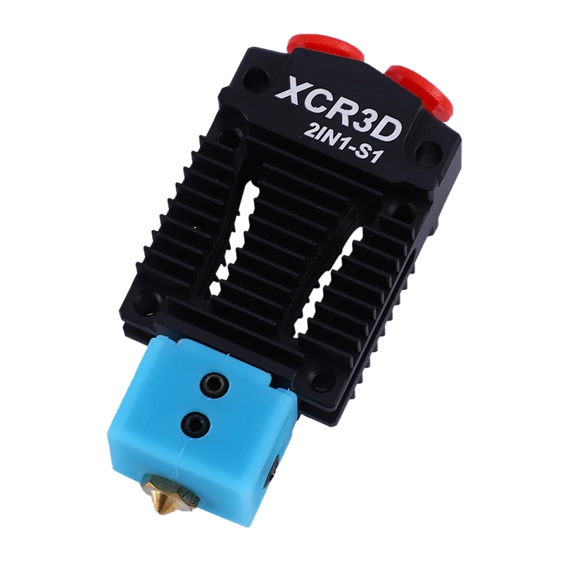 3D принтер Горячий Конец 2 в 1 переключатель цвет Боуден экструдер XCR3D 2IN1 S1 J Hotend 75