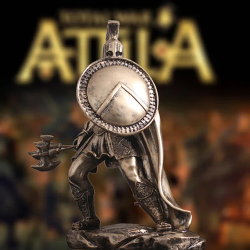 

Статуэтка Греческого бога войны, спартанская стандартная статуэтка, полимерные поделки, настольный скандинавский стиль, статуэтка воина, в...