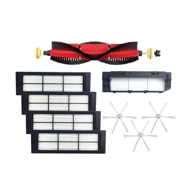Съемный Главная щетка + фильтр CPL основная крышка 6 рукы для Mijia/Roborock робот пылесос