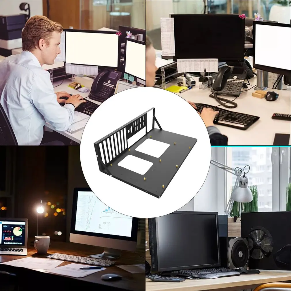 

Mining Frame Mining Rig Case Open Chassis Thickened Motherboard Bracket Fixing Frame Miner Farm Mineria ETH BTC Ethereum GPU