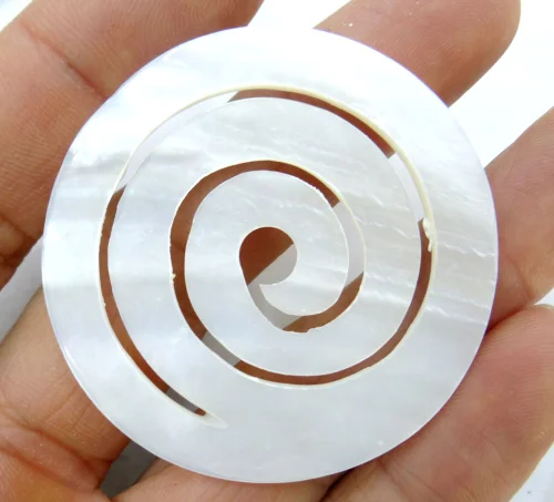 Натуральный кварцевый кристалл оболочка из абалона резная искусственная для