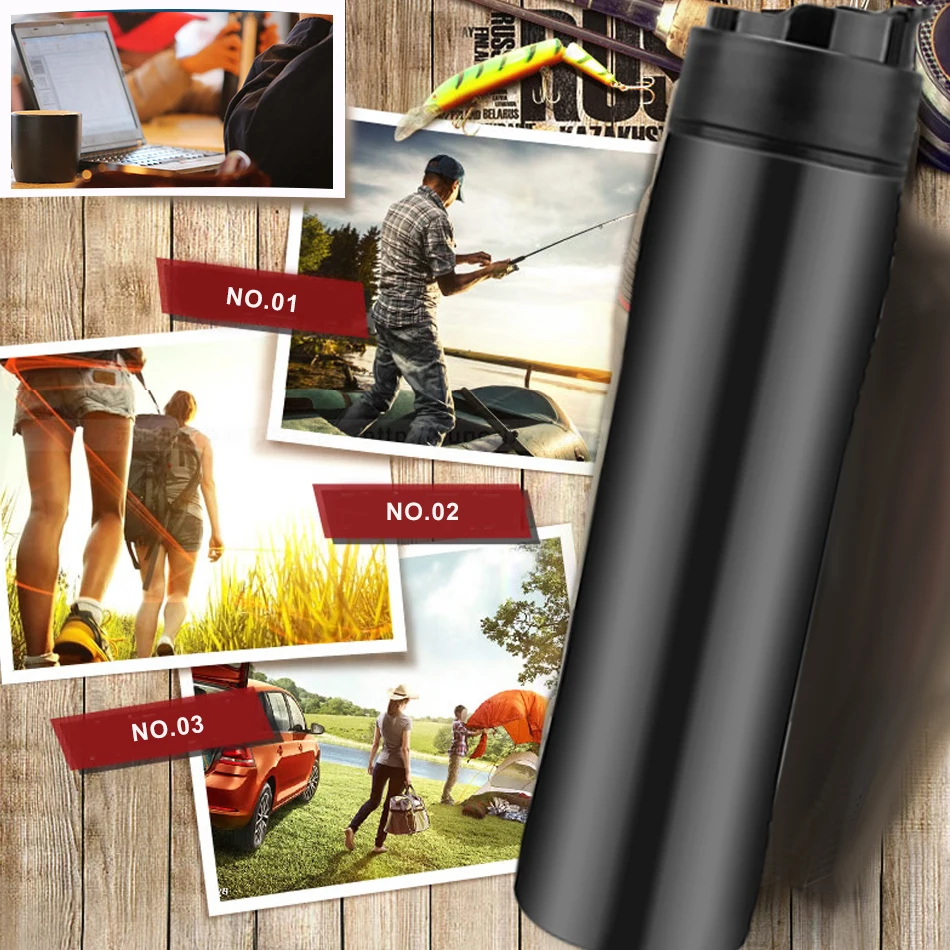 

Original Portable French Press Coffee Maker Vacuum Insulated Travel Mug Premium Stainless Steel 2Group will be better