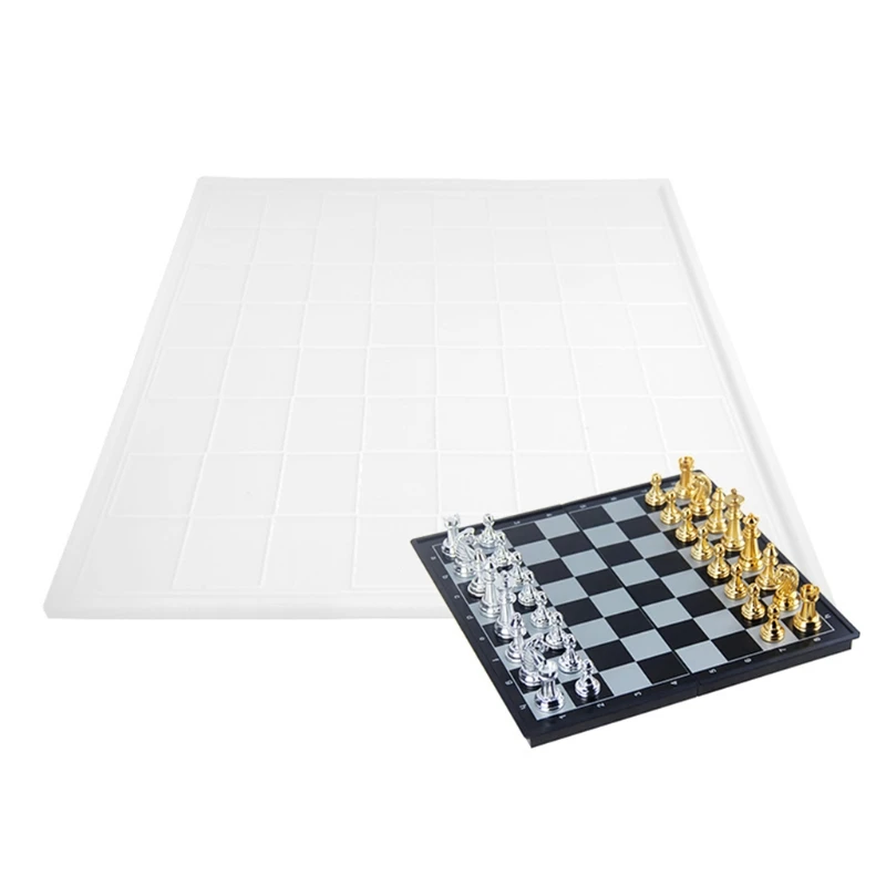 

Handmade Game Epoxy Resin Mold International Chess Silicone Mould DIY Craft Tool 875B