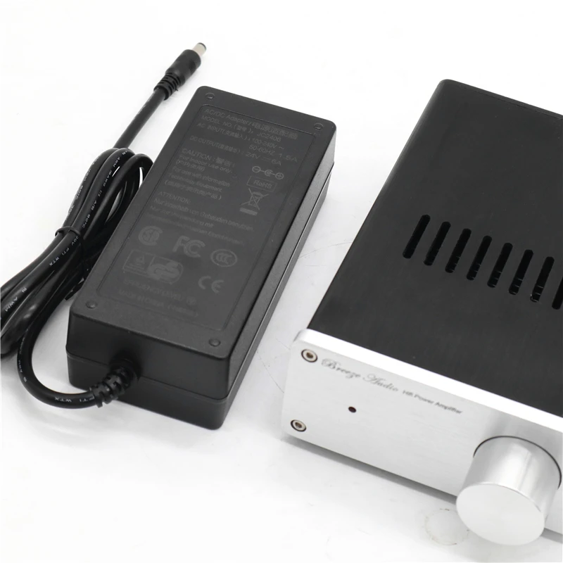 QF600D 600W 2-channel stereo audio amplifier TAS5630 AD827 digital With DC24V 6A power adapter | Электроника
