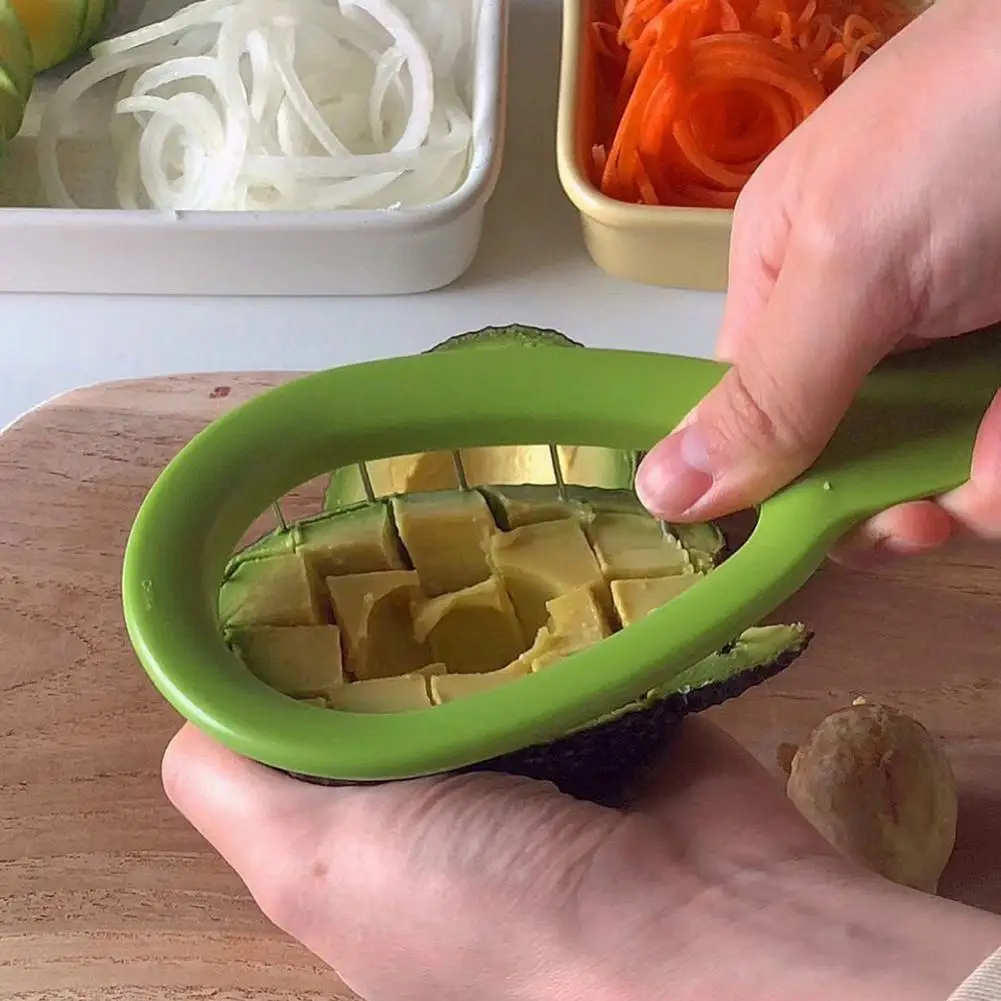 

Avocado Cutter Multifunctional Anti-rust Stainless Steel Butter Peeler High Hardness Wire Mango Slicer Kitchen Accessories
