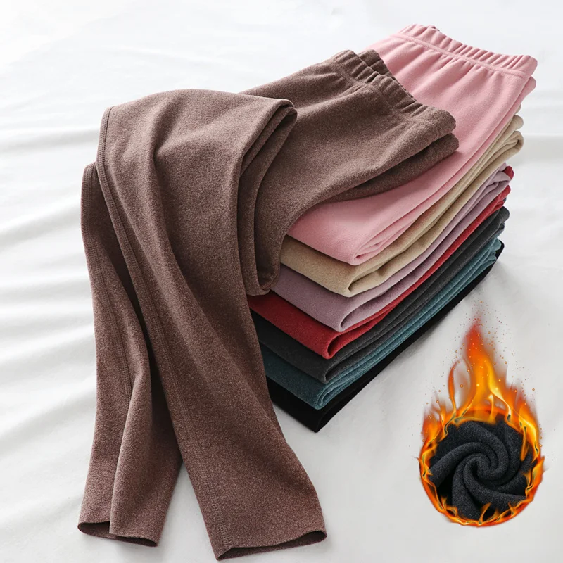 

Winter Thermal Underwear Women Long Basic Johns Women For Winter Warm Long Johns Wool Sexy Thermal Underwear Bottoms Women