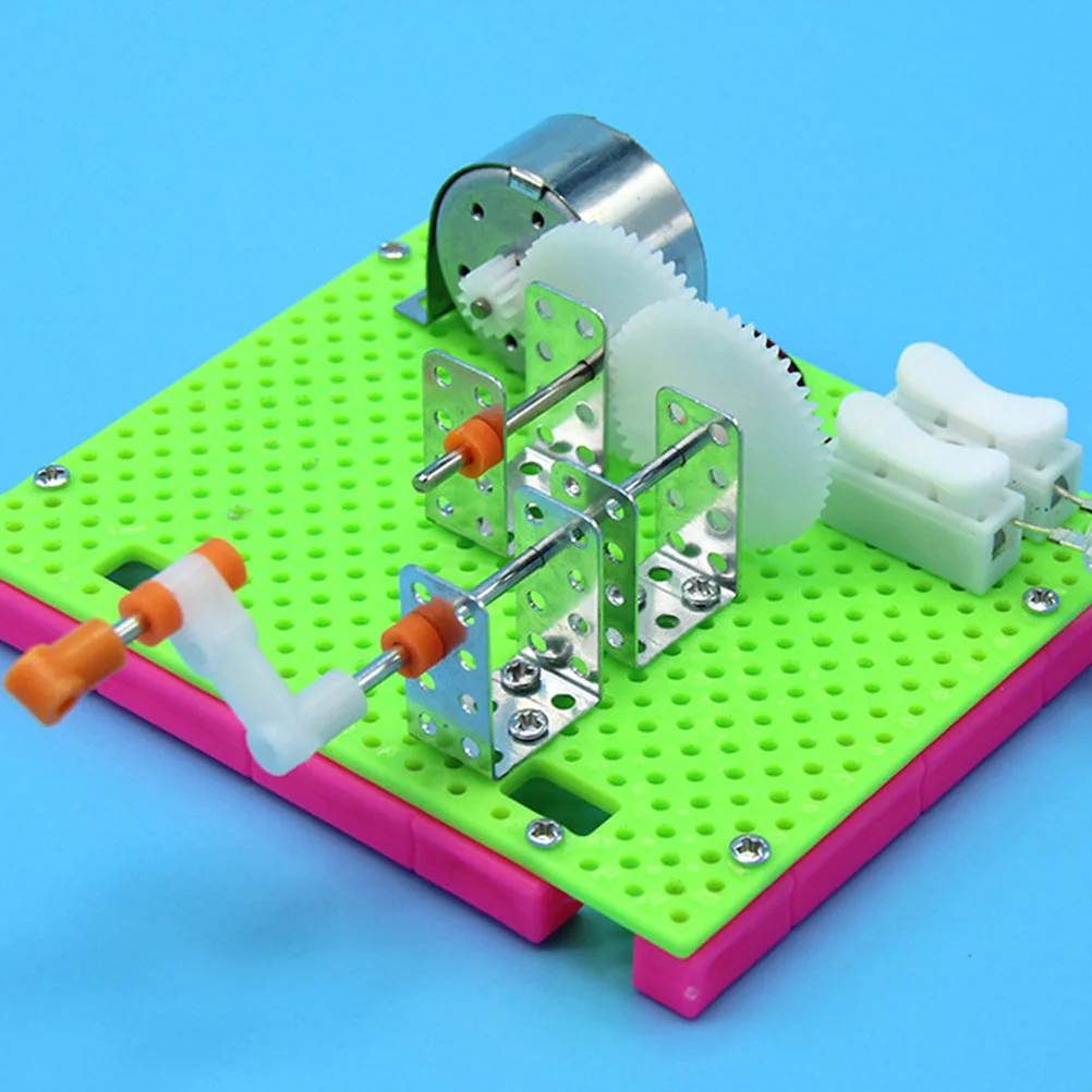 1 Набор ручной генератор для школьников научных экспериментов запуск Динамо |