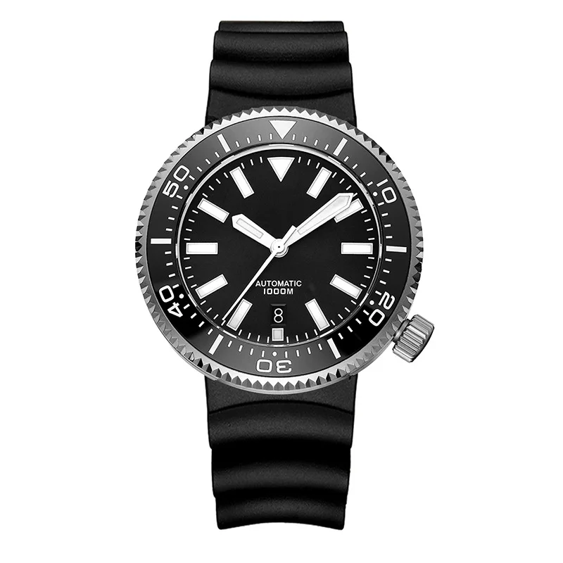 

Addies/ Aidis Men's Automatic Mechanical Watch Business C3 Luminous 1000M Diving Waterproof Ice Hockey Steel Timepiece