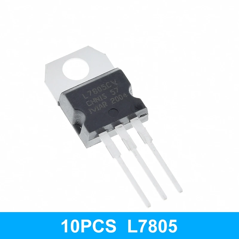 10 шт. LM317T L7805 L7806 L7808 L7809 L7910 L7812 L7815 L7818 L7824 L7915 Новый и оригинальный чипсет IC TO-220 L7805CV |