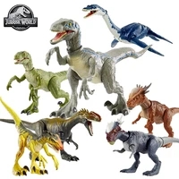 original jurassic world dinosaur figure action toys for boy velociraptor camp cretaceous dinosaur animal figure kid toy birthday