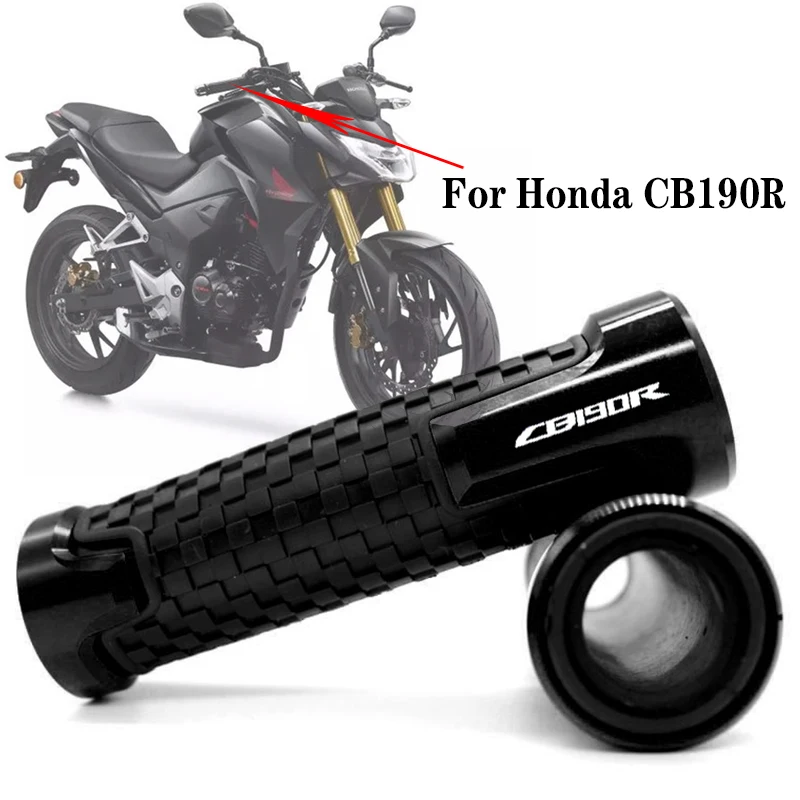 

For Honda CB190R CB 190R CB190 R Motorcycle 7/8'' 22mm Motorcycle Anti-Skid scooter Handle ends Grips Bar Hand Handlebar