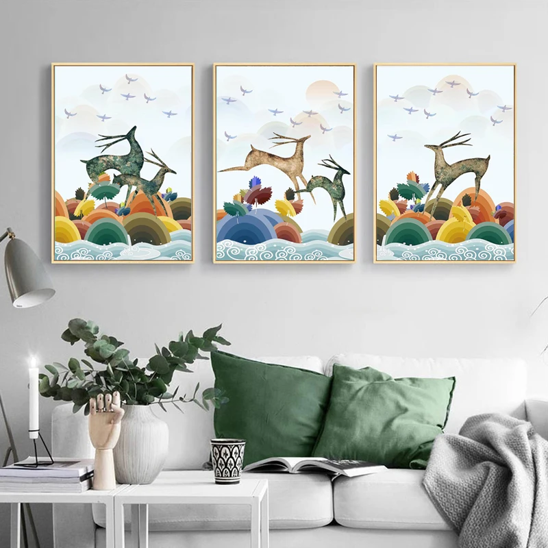 Картина на холсте плакат художественные настенные картины для гостиной