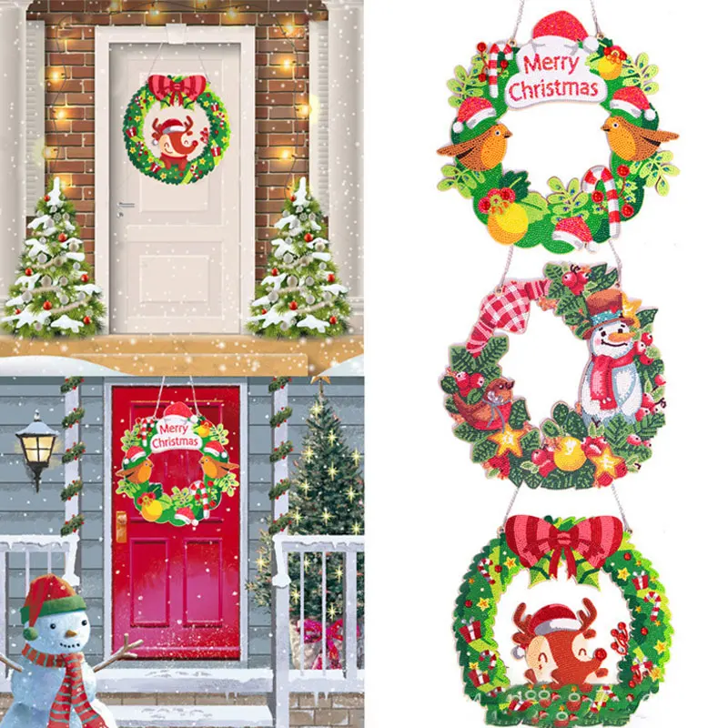 

Набор для алмазной вышивки «венок»