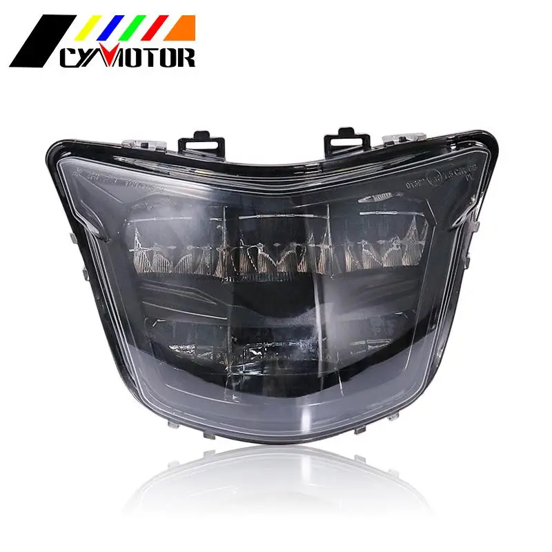 

Motorcycles Complete LED 12V Headlight Assembly For Yamaha LC150 Y15ZR LC 150 Lights Headlight H4 Bulb PC light curing