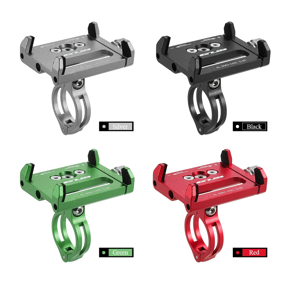GUB Mountain Bike Phone Mount Universal Adjustable Bicycle Cell GPS Holder Bracket Cradle Clamp Accessories | Спорт и развлечения