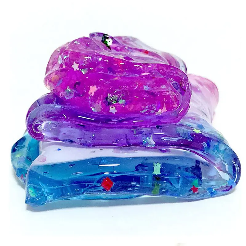 2019 Новая красочная ошламованная смесь алеврита и глины Звездная Хрустальная