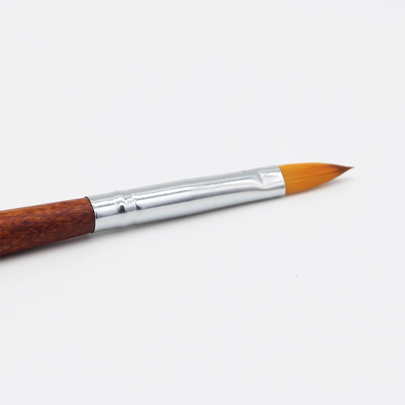 Nail Brush Art Acrylic Nails Kolinsky Pincel 3D Acrilico Powder Pinceau Acrylique Ongle Pinceles Para Acryl Penselen Pennelli | Красота и